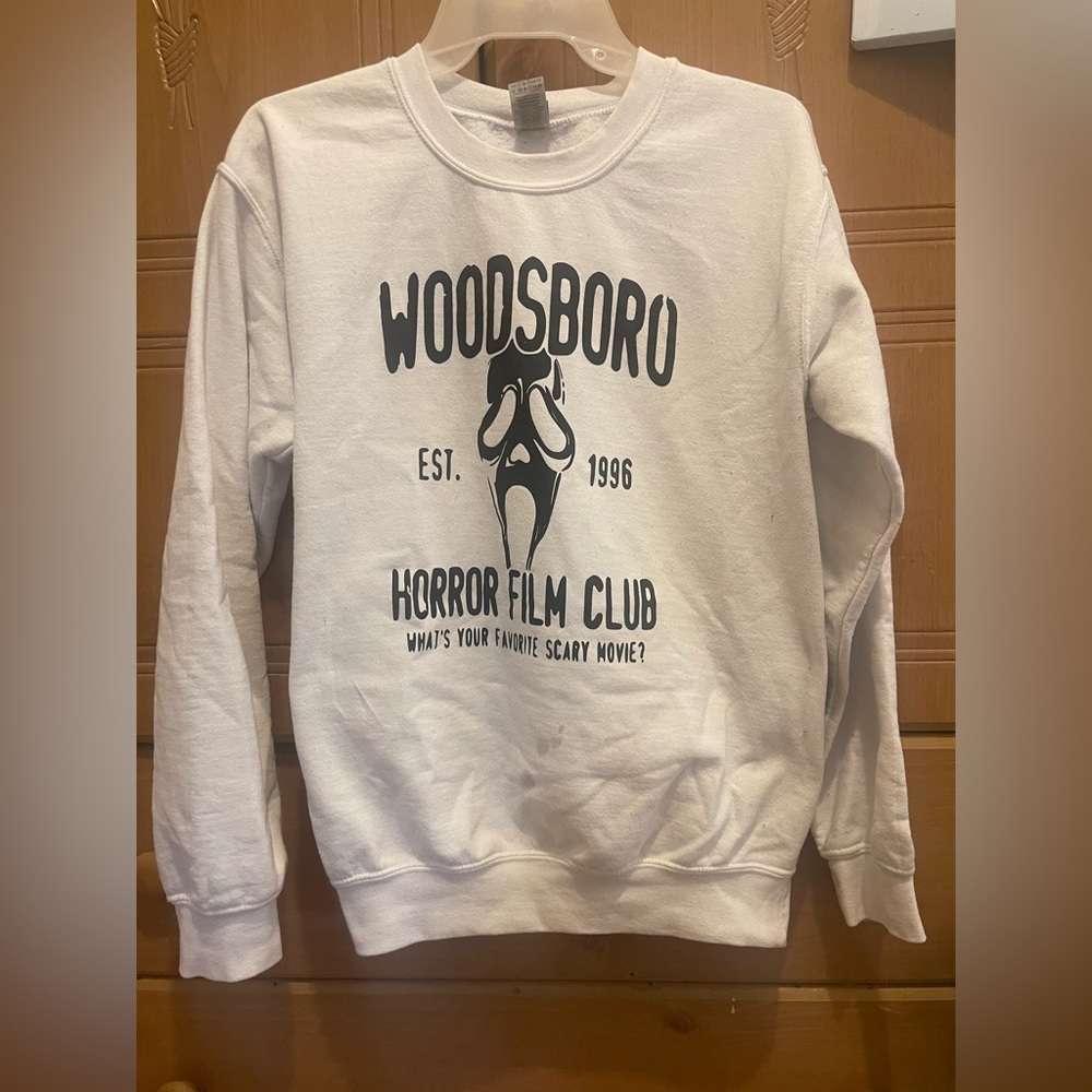 Ghost face sweater